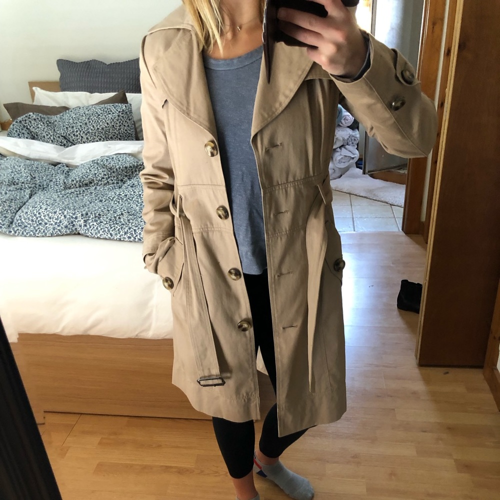 Calvin Klein trench spring coat - size M